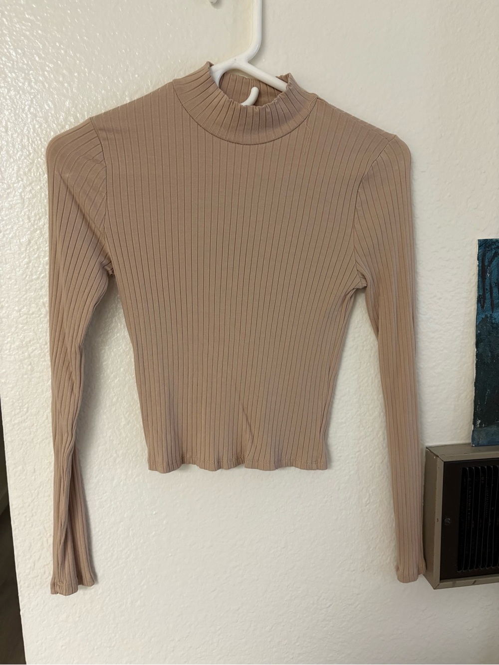 Slim Turtle Neck Crop Top